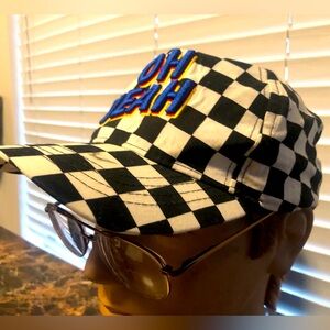 365 Kids Hat Cap Strapback Adjustable White Black Hat Size One